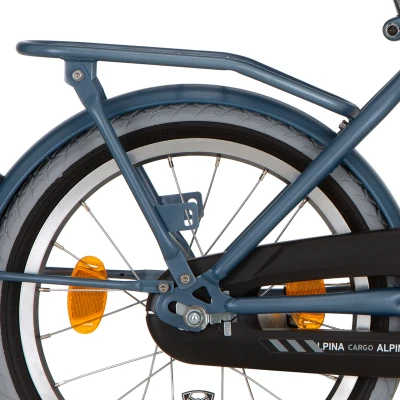 Afbeelding van Alpina Achterdrager 18 Cargo vintage blue matt