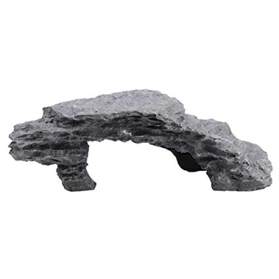 Afbeelding van Pssopp Reptielen Verbergen Grot Aquarium Simulatie Rotsen Schildpad Reptiel Koesteren Habitat Decoratie Ornament Hars Schuilplaatsen