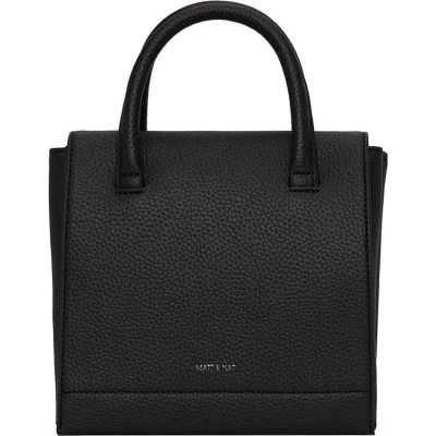 Afbeelding van Matt &amp; Nat Purity Adelsm Satchel black