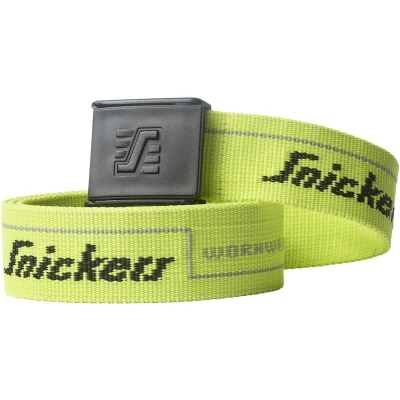 Afbeelding van Snickers 9033 Workwear Logo Riem Geel XXL