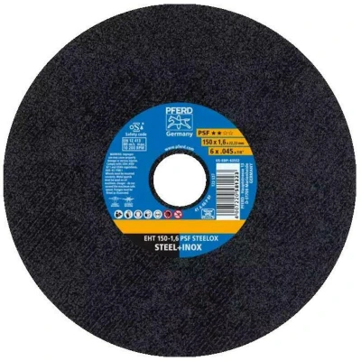 Afbeelding van PFERD PSF STEELOX 61724121 Doorslijpschijf recht 150 mm 25 stuk(s) RVS, Staal