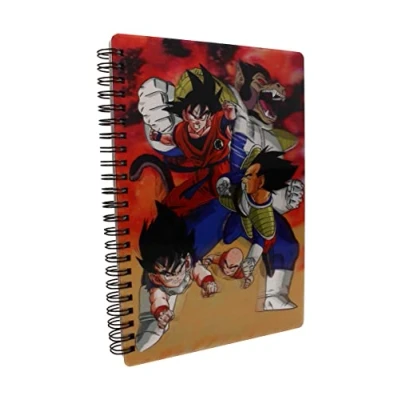 Afbeelding van SD Toys Dragon Ball Z Notitieboek 3D Effect Goku VS Vegeta Multicolours