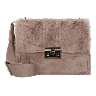 Afbeelding van Seidenfelt Roros Fluff Schoudertas, Dames, Maat: One Size, Mid brown/gold