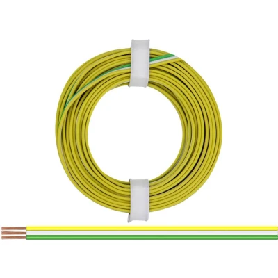 Afbeelding van Donau Elektronik 318 354 Draad 3 x 0.14 mm² Geel, Wit, Groen 5 m