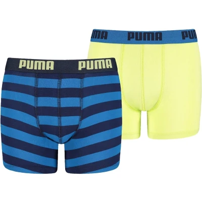 Afbeelding van Puma Stripe Print Boxer 2 pack Ondergoed