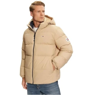 Afbeelding van Tommy Jeans TJM ESSENTIAL DOWN JACKET EXT DM0DM19786 Overige Jassen, Beige (Gentle Gold), XXL, (zacht goud), XXL