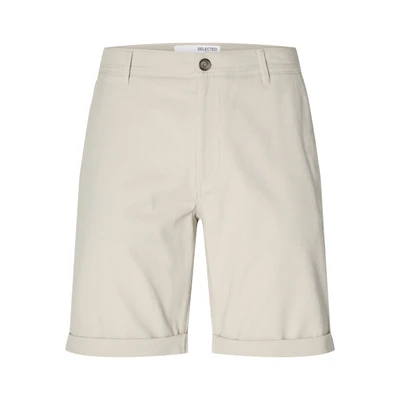 Afbeelding van Selected Homme Shorts, Heren, Maat: Small, Pure cashmere
