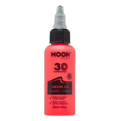 Afbeelding van Moon Glow Kledingverf Neon Uv 30 Ml Rood