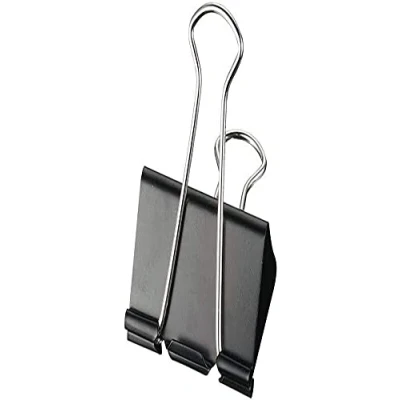 Afbeelding van Maped Foldbackclip 51 Mm, Zwart, Doos Van 12 Stuks Foldbackclips