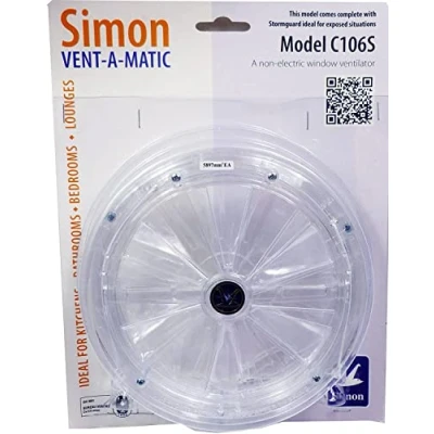 Afbeelding van Vent a matic Rotary Ventilator 106 met Stormguard Model C106S