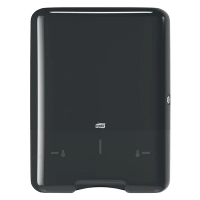 Afbeelding van Tork Z vouw C Handdoek Dispenser Kunststof Zwart H3 553008