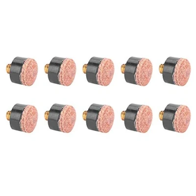 Afbeelding van Queue kant, biljartkeu, tips, tips voor snooker, 10 stuks biljart snooker pool keu keue tip reserveonderdelen tackle accessoires mm / 12 13 (10