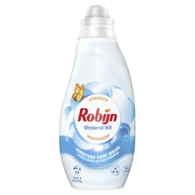 Afbeelding van Robijn Klein &amp; Krachtig Wasmiddel Stralend Wit 19 Wasbeurten 665 ml