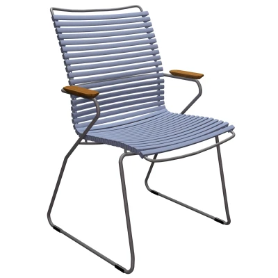 Afbeelding van Houe Click Tall Tuinstoel Pigeon Blue