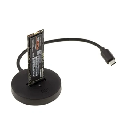 Afbeelding van KALEA INFORMATIQUE USB Dock voor SSD M2 type NVMe. 10GB verbinding 3.2 Gen2 met C stekker. UASP en Trim ondersteuning