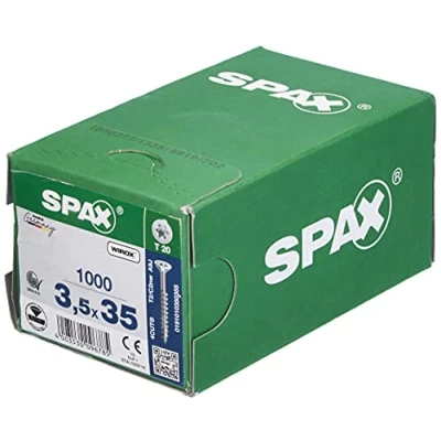 Afbeelding van SPAX 0191010350355 Houtschroef 3.5 mm 35 T STAR plus Staal WIROX 1000 stuk(s)