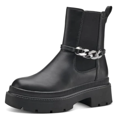 Afbeelding van Tamaris Online Exclusive Korte laarzen, Dames, Maat: 39, Black Kunststof