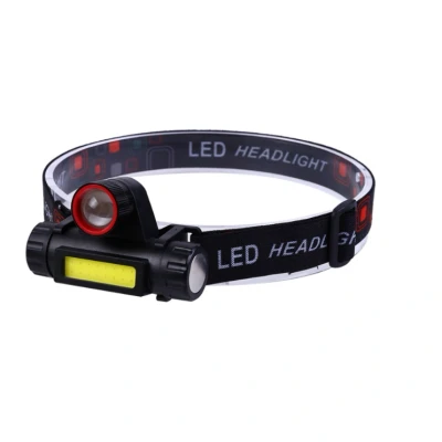 Afbeelding van LED hoofdlamp Oplaadbaar Wit 2 in 1