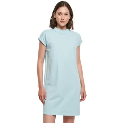 Afbeelding van Super Oversized damesshirt &#039;Turtle Shoulder Dress&#039; Ocean Blue 4XL