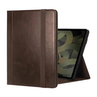 Afbeelding van TORRO Case Compatibel met iPad Air 13&quot; Premium Lederen 2024 Cover Standaardfunctie, Apple Pencil Connectiviteit en Wake/Sleep functie (Donker Bruin)