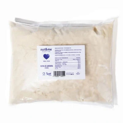 Afbeelding van Amandelmeel Realfooding 2 KG Keto nut&amp;me 100% amandel Extra fijn Glutenvrij Vegetarisch en veganistisch dieet Bakken Suikervrij Zonder conserveermiddelen of toevoegingen