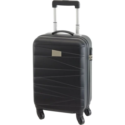 Afbeelding van Concorde Handbagage/cabine reis trolley koffer met zwenkwielen 55 x 35 20 cm zwart Handbagage koffers