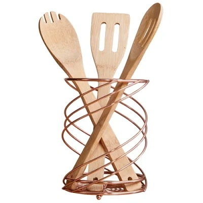 Afbeelding van Premier Housewares Kuper gebruiksvoorwerpenhouder, rosé goud