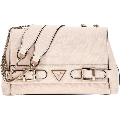 Afbeelding van Guess Levante Convertible Xbody FLAP Schoudertas, Dames, Maat: One Size, Stone