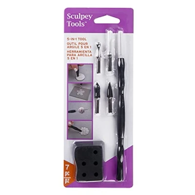 Afbeelding van Sculpey ASCT01 5 in 1 gereedschapsset, zwart