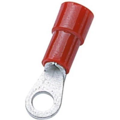 Afbeelding van Ring kabelschoen (m) 5,3mm (M5) / rood (100 stuks)