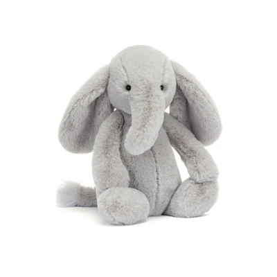 Afbeelding van Jellycat knuffelolifant bashful luxe elephant thuddeus 31 cm