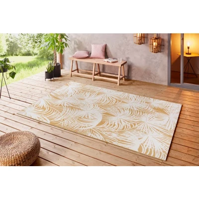 Afbeelding van Buitenkleed Palms 160x230cm Meerkleurig Retro Vloerkleed 123vloerkleed.nl is de online webshop voor vloerkleden en woonaccessoires.