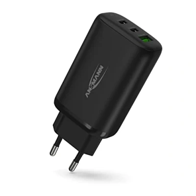 Afbeelding van Ansmann Home Charger HC365PD USB oplader 65 W Thuis Uitgangsstroom (max.) 3250 mA Aantal uitgangen: 3 x USB, C