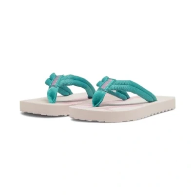 Afbeelding van PUMA Epische FLIP V2 PS Flop, Sprankelende Groen Whisp van Roze Fast Pink, 2 UK Kind, Groene of Pink