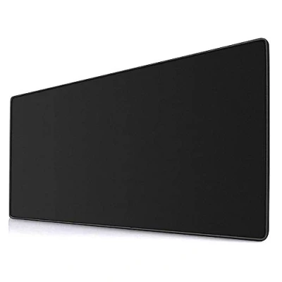 Afbeelding van YEBMoo Uitgebreide gamingmuismat extra grote 600x300x3 mm waterbestendige muizenmat met antislipvoet voor pc computerlaptop (60x30 zwart001)