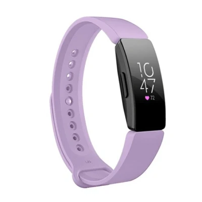 Afbeelding van Fitbit Inspire 1 / HR Ace 2 siliconen bandje Maat: Large Lila