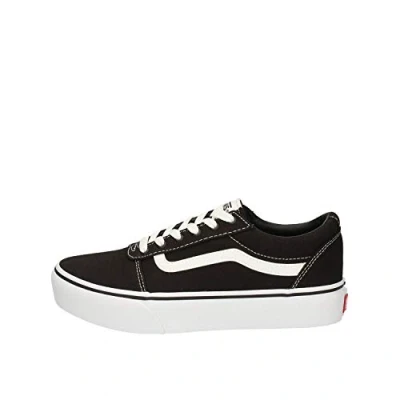 Afbeelding van Vans Ward Platform Sneakers Jongens Zwart
