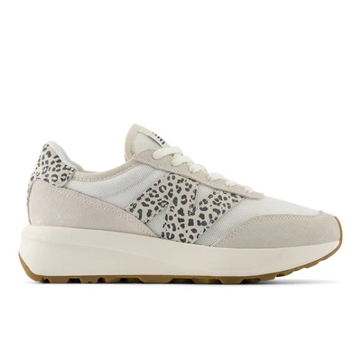 Afbeelding van New Balance Sneakers laag, Maat: 37.5, Leopard beige Leer en textiel