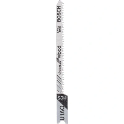 Afbeelding van Bosch Accessories 2609256761 Decoupeerzaagblad HCS, U 1 AO 2 stuk(s)