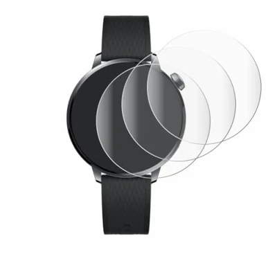 Afbeelding van Savvies Screenprotector voor OnePlus Watch 3 (43 mm) Folie Beschermfolie transparant volledig dekking (4 Stuks)