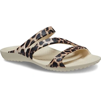 Afbeelding van Crocs Kadee Ii Sandaal W dames sandalen, Winter Wit Multi, 36/37 EU