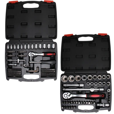 Afbeelding van BGS 2 Dopsleutelsets 1/4&quot; en 1/2&quot;, 174 delig
