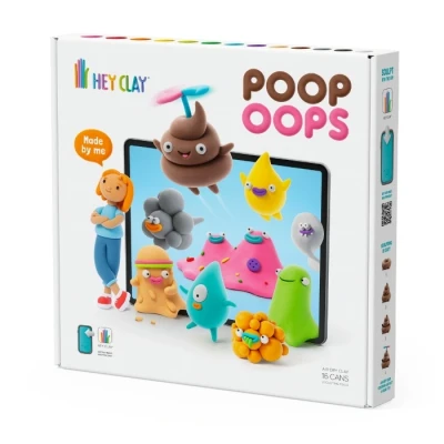 Afbeelding van Hey Clay Boetseerklei Poop Oops