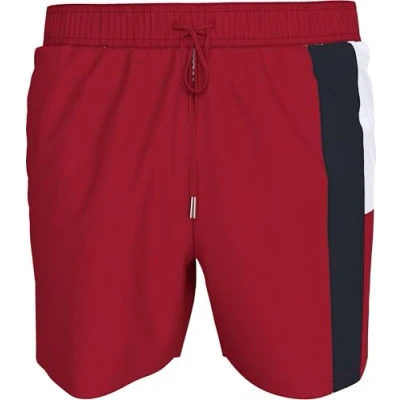 Afbeelding van Tommy Hilfiger Zwemshorts, Heren, Maat: Medium, Medium red