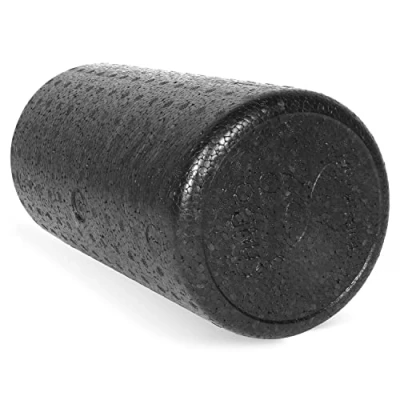 Afbeelding van CanDo Schuimroller compact/Fasciale rol/Massageroll Pilates, Physio, Yoga, triggerpoint, 31 x 15 cm, zwart