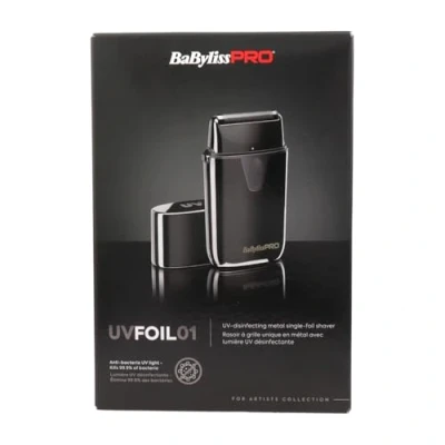 Afbeelding van Babyliss PRO 4Artists UVFOIL Single Foil Shaver Zwart
