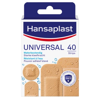 Afbeelding van 2x Hansaplast Universal Strips 40 stuks