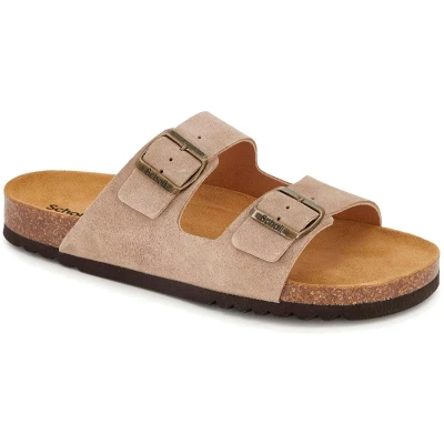 Afbeelding van Slipper Scholl Men Julien Suède Dark Beige Schoenmaat 45