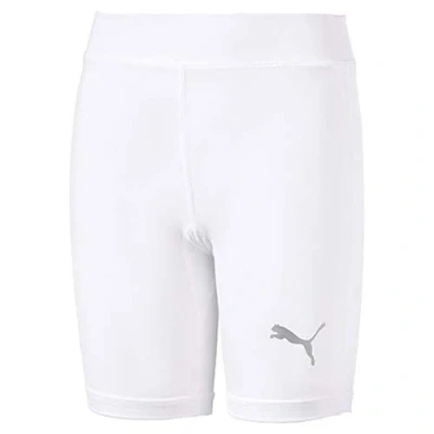 Afbeelding van Puma Kinder Hose LIGA Baselayer ShortTight Jr, White, 164, 655937
