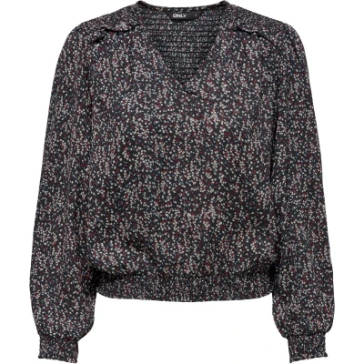 Afbeelding van Only Dames Blouse ONLTIANA regular fit Veelkleurig L V Hals Volwassenen
